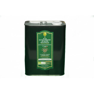 olio extravergine di oliva biologico- 5 litri