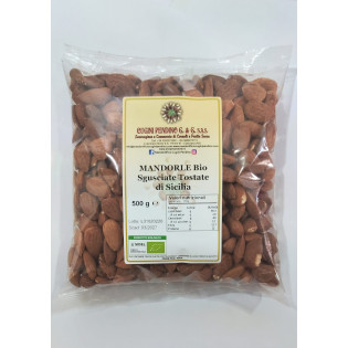 Mandorle Bio - Sgusciate e tostate 500g Mandorle Bio - Sgusciate e tostate 500g