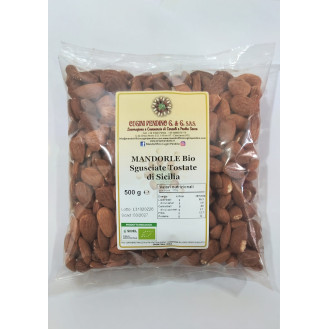 Mandorle Bio - Sgusciate e tostate 500g Mandorle Bio - Sgusciate e tostate 500g