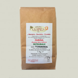 farina integrale con Tumminia - 1 kg